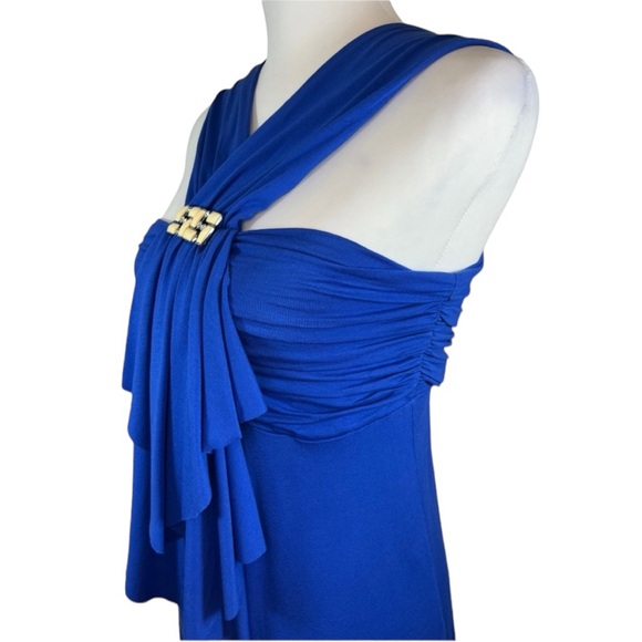 Cache Bright Blue Top with Embellishment Size S - Picture 4 of 7